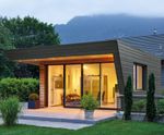 Horizontal panels for facades