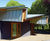Angled standing seam roof for Avenham Park Pavilion 3