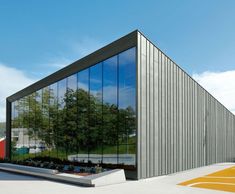 Zinc cladding for facade of Ulstein Arena, Norway