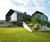 Zinc facade and roof cladding for new barn-style home 0