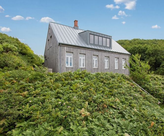 200m2 RHEINZINK prePATINA roof cladding for private home