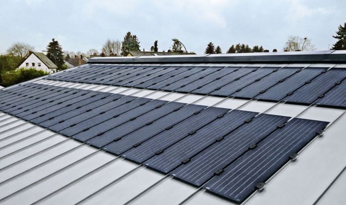 RHEINZINK-PV flat-mounted, roof-parallel solar system | RHEINZINK | ESI ...