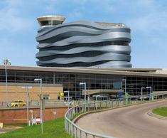 Creative facade - Edmonton International Airport, Canada