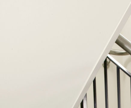 Opal polyester/nylon coated mild steel balustrade