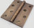 Classic Range - brass door hinges 1