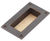 Arbor Pull Handle with Roses - natural oak satin nickel door handle 8