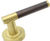 Arbor Range - wood and brass door lever handles 4