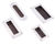 Flush Pull Handle - beech and bronze antique door handle for sliding doors 1