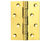 Classic Range - brass door hinges 6