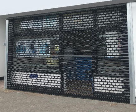 SG75 Punched Steel Rolling Grille