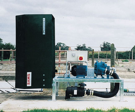 Slurry air mixing system
