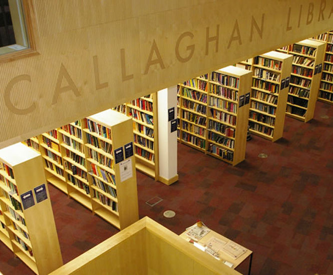 Woodsorba® acoustic panels for Ruskin College Library