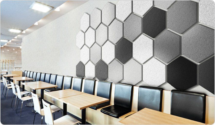 Wallsorba® acoustic panel system Soundsorba® ESI Building Design