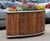 Stockport FSC timber and metal elliptical planter 4