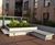 Stratum aluminium modular planters 10