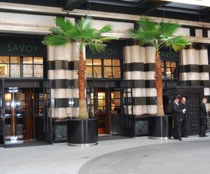 Bespoke planters for the Savoy Hotel refurbishment