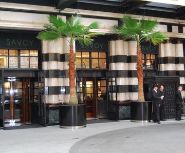 Bespoke planters for the Savoy Hotel refurbishment