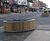 Stockport FSC timber and metal elliptical planter 6