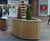 Stockport FSC timber and metal elliptical planter 1