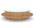 Swithland circular planter with integral bench 1