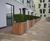Timber roof terrace planters 6