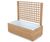 Timber planters with trellis screens 11