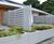 Timber planters with trellis screens 8