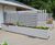 Timber planters with trellis screens 12