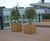 Diplomat timber roof terrace planter 2