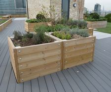 Grenadier FSC timber planter