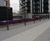 Mews planters with screens - Pocket Square, Wembley Park 1