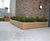 Planters and seating for roof garden - Manhattan Plaza 5