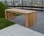 Planters and seating for roof garden - Manhattan Plaza 8