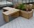 Planters and seating for roof garden - Manhattan Plaza 9