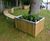 Outdoor planters and seating for retirement village 0