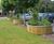 Outdoor planters and seating for retirement village 1