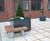 Stratum aluminium modular planters 3