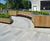 Castleton FSC timber & steel planter 4