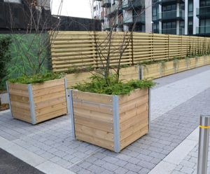 Mews budget FSC timber planters