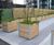 Mews budget FSC timber planters 0