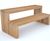 Rochford straight timber bench 8