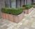 FSC timber planters for terraces and roof gardens 3