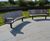 Spalding timber and metal seating 9