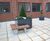 Planters with integrated seating 7