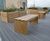 Rochford straight timber bench 2