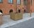Diplomat tree planters in FSC hardwood and softwood 0