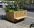 Integrated planters and seating for town centre 2