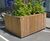 Integrated planters and seating for town centre 5