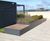 Stratum aluminium planter with integrated seating 4