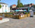 Timber planters help with social distancing in Leicester 1